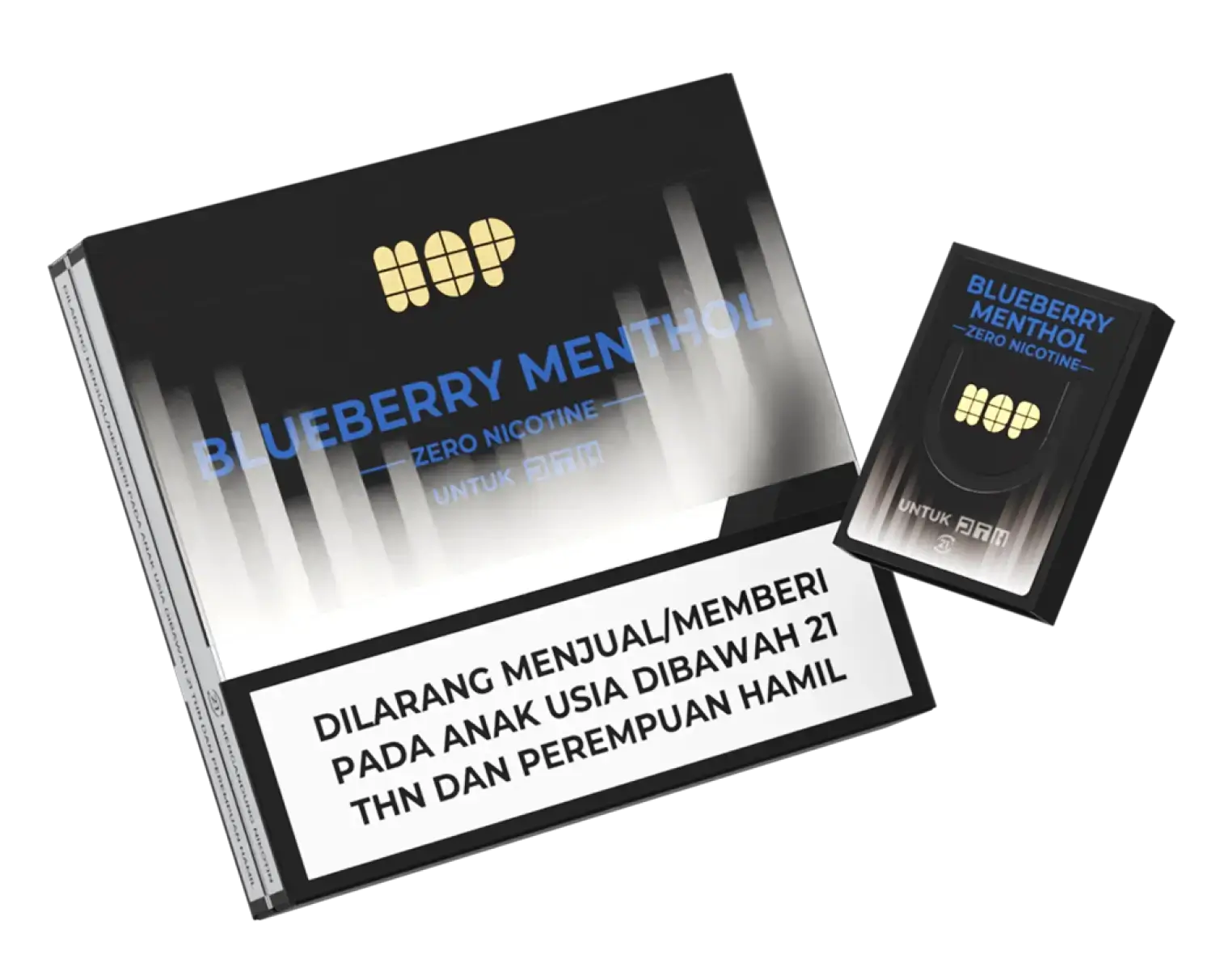 Blueberry Menthol  0% Nicotine